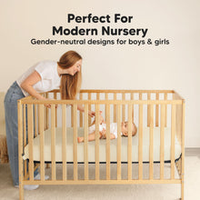 Load image into Gallery viewer, 2-Pack Soothe [Protect+] Waterproof Crib Sheets (Latte)
