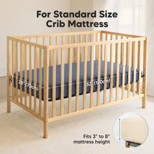 Load image into Gallery viewer, 2-Pack Soothe [Protect+] Waterproof Crib Sheets (Maritime)
