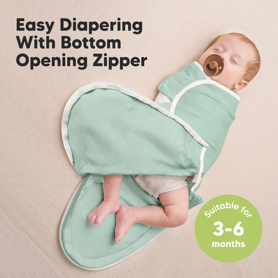 3-Pack Soothe Zippy Swaddle Wrap (Sage)