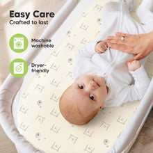 Load image into Gallery viewer, 2-Pack Soothe Fitted Bassinet Sheets (Bumble Bear)
