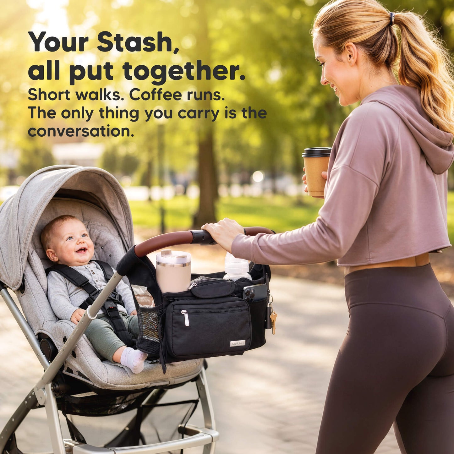 Your Stash, all put together - Short walks. Coffee runs. The only thing you carry is the conversation. 33058574991546