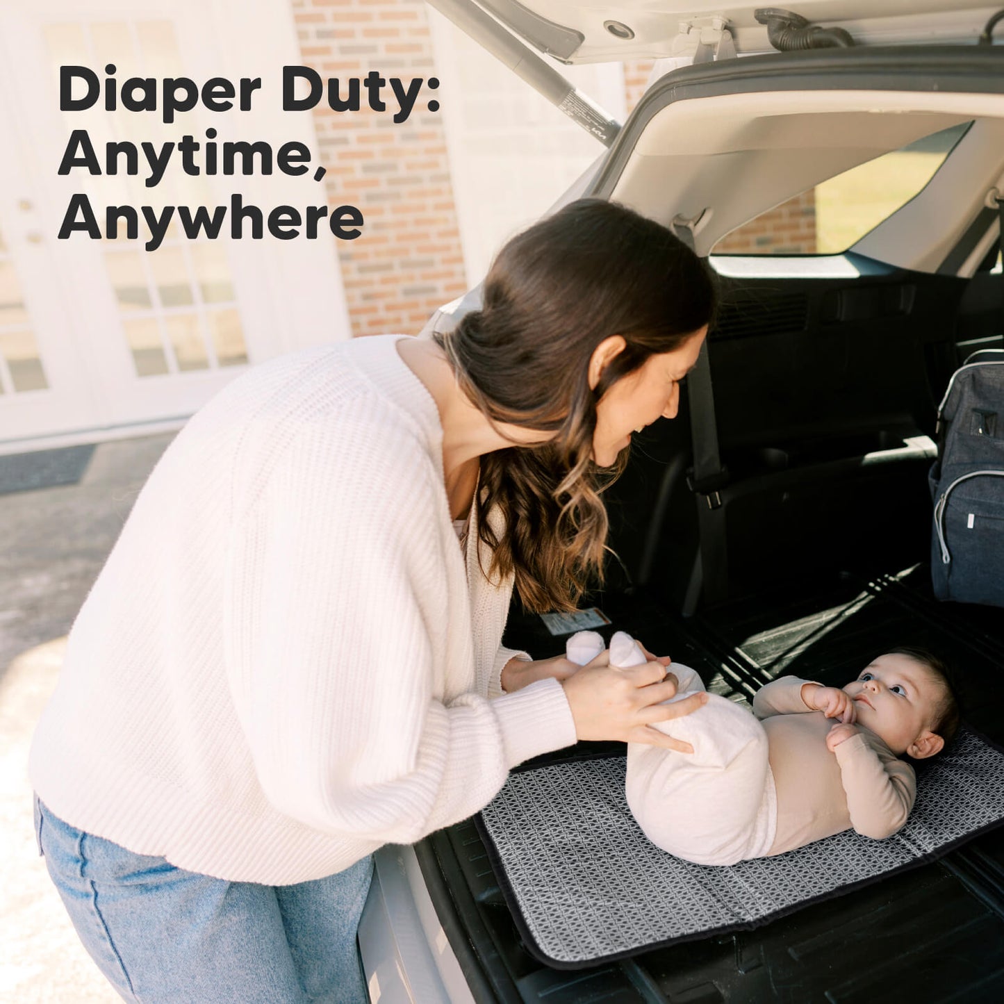 Diaper Duty Anytime, Anywhere, perfect for home, travel, and outdoor use. 26281148547258
