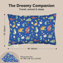 Load image into Gallery viewer, 2-Pack Pillow (DinoWorld &amp; Happy Dino)
