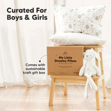 Load image into Gallery viewer, Toddler Pillow with Pillowcase (French Gray)
