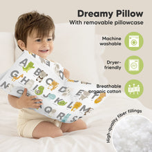 Load image into Gallery viewer, Toddler Pillow with Pillowcase (KeaABC)
