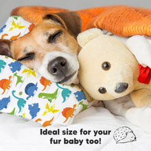 Load image into Gallery viewer, Toddler Pillow with Pillowcase (Happy Dino)
