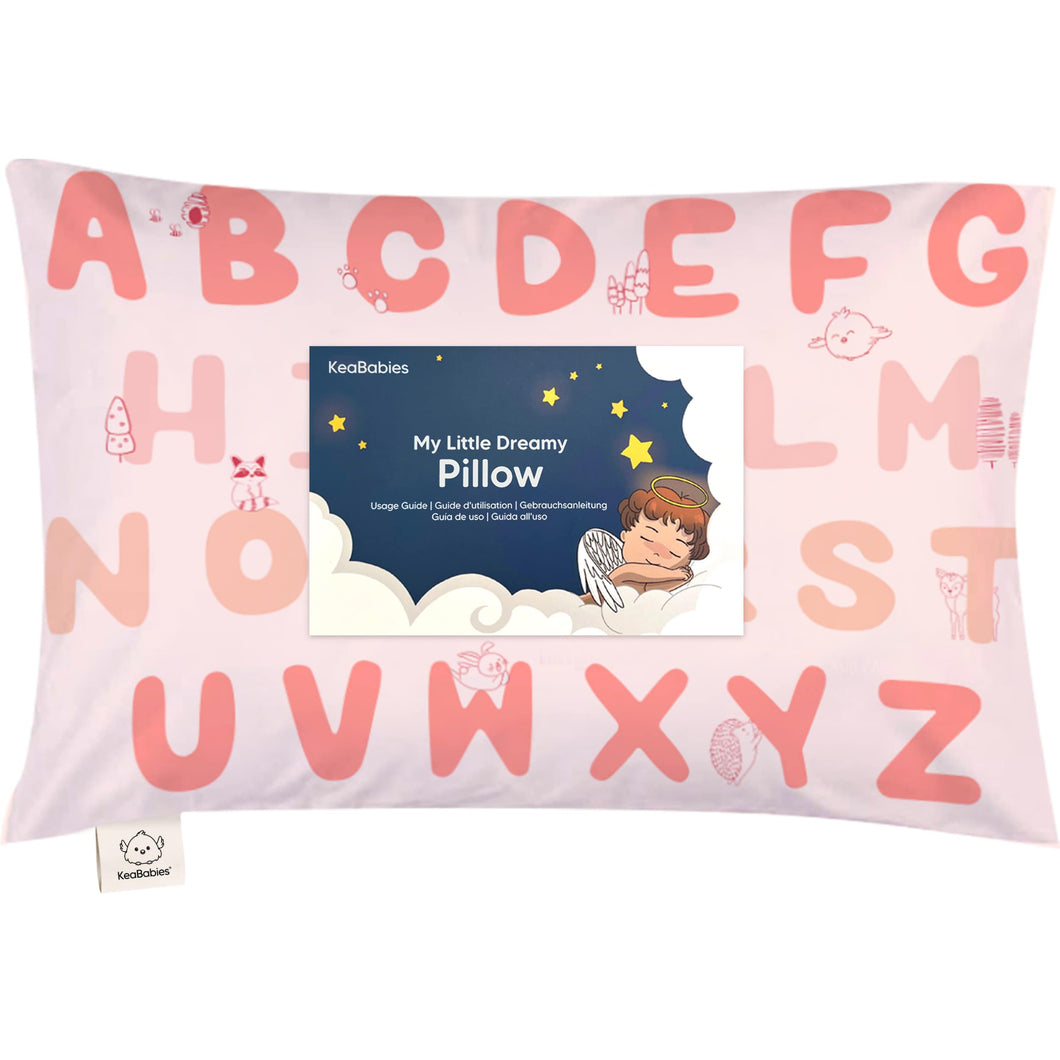 Toddler Pillow with Pillowcase (KeaABC Sakura)