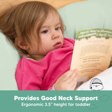 Load image into Gallery viewer, Toddler Pillow with Pillowcase (Sage)
