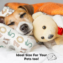 Load image into Gallery viewer, Toddler Pillow with Pillowcase (Wild Count)
