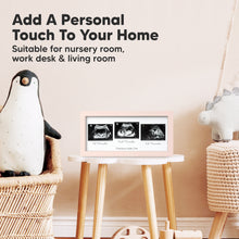 Load image into Gallery viewer, Trio Baby Sonogram Frame (Petal Pink)
