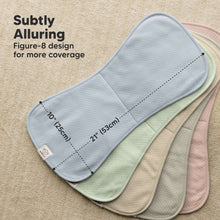 Load image into Gallery viewer, 5-Pack Urban Quin Burp Cloths
