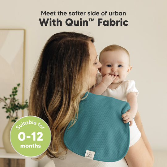 5-Pack Urban Quin Burp Cloths (Eclipse)