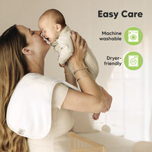 Load image into Gallery viewer, 5-Pack Urban Quin Burp Cloths (Soft White)
