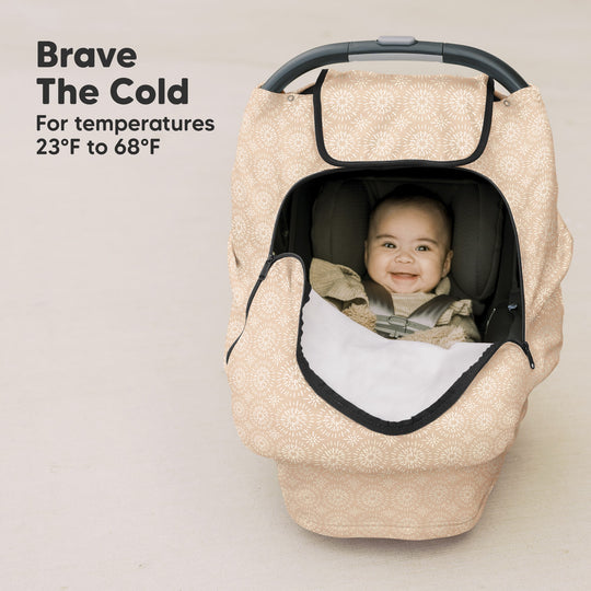Warmzy Baby Car Seat Cover (Crystal)