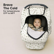 Load image into Gallery viewer, Warmzy Baby Car Seat Cover (Laurel)
