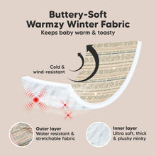 Load image into Gallery viewer, Warmzy Baby Car Seat Cover (Maya)
