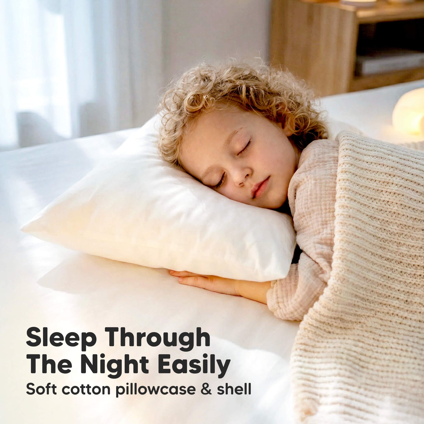 Sleep Through The Night Easily - Soft cotton pillowcase & shell 31984524001466