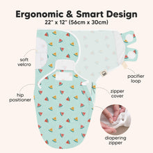Load image into Gallery viewer, 3-Pack Soothe Zippy Swaddle Wrap (Beach Day)
