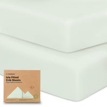 Load image into Gallery viewer, Isla Fitted Crib Sheets
