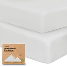 Load image into Gallery viewer, Isla Fitted Mini Crib Sheets
