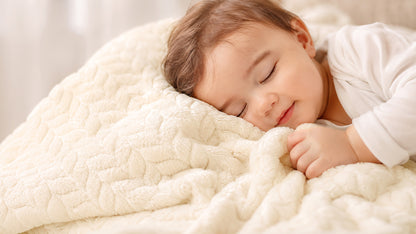 Soufflé Fleece Baby Blanket (Honey) 46316038095034