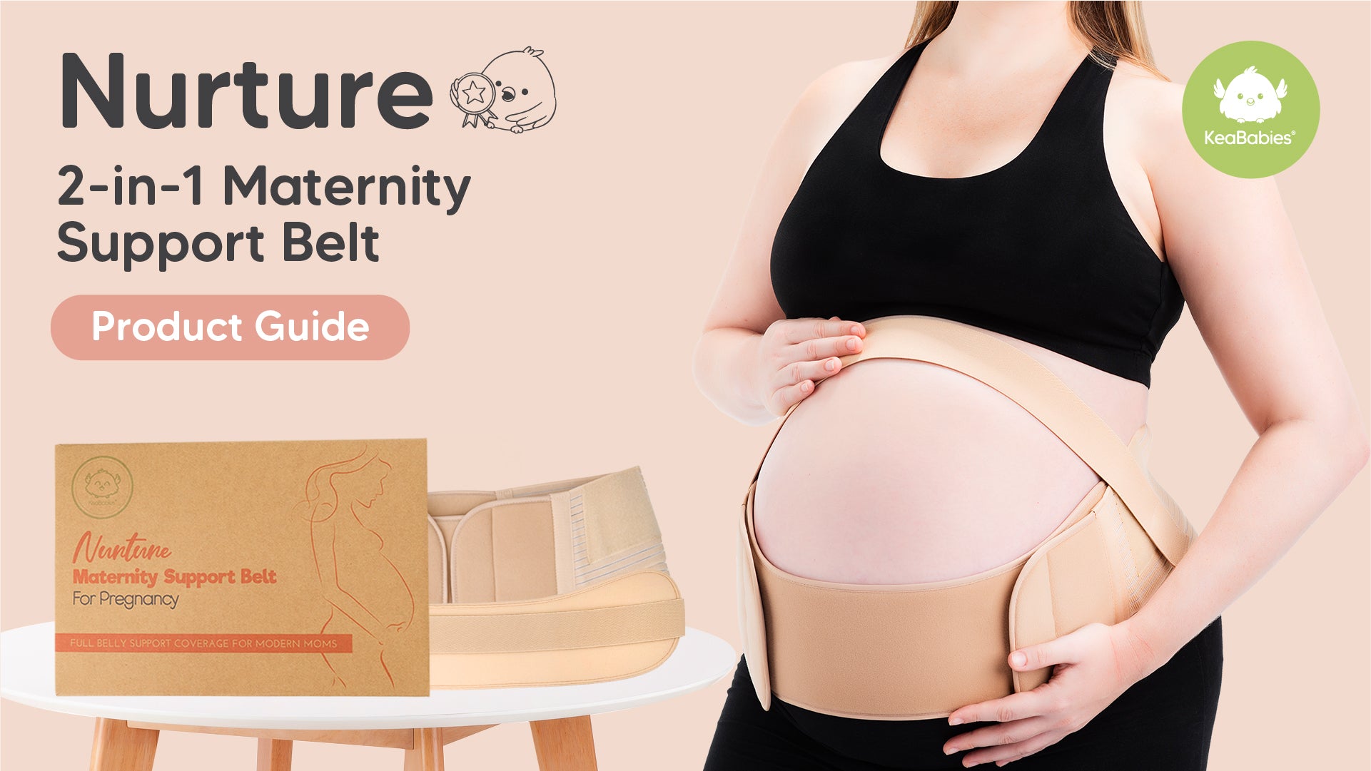 Nurture 2-in-1 Maternity Support Belt 29295583920314