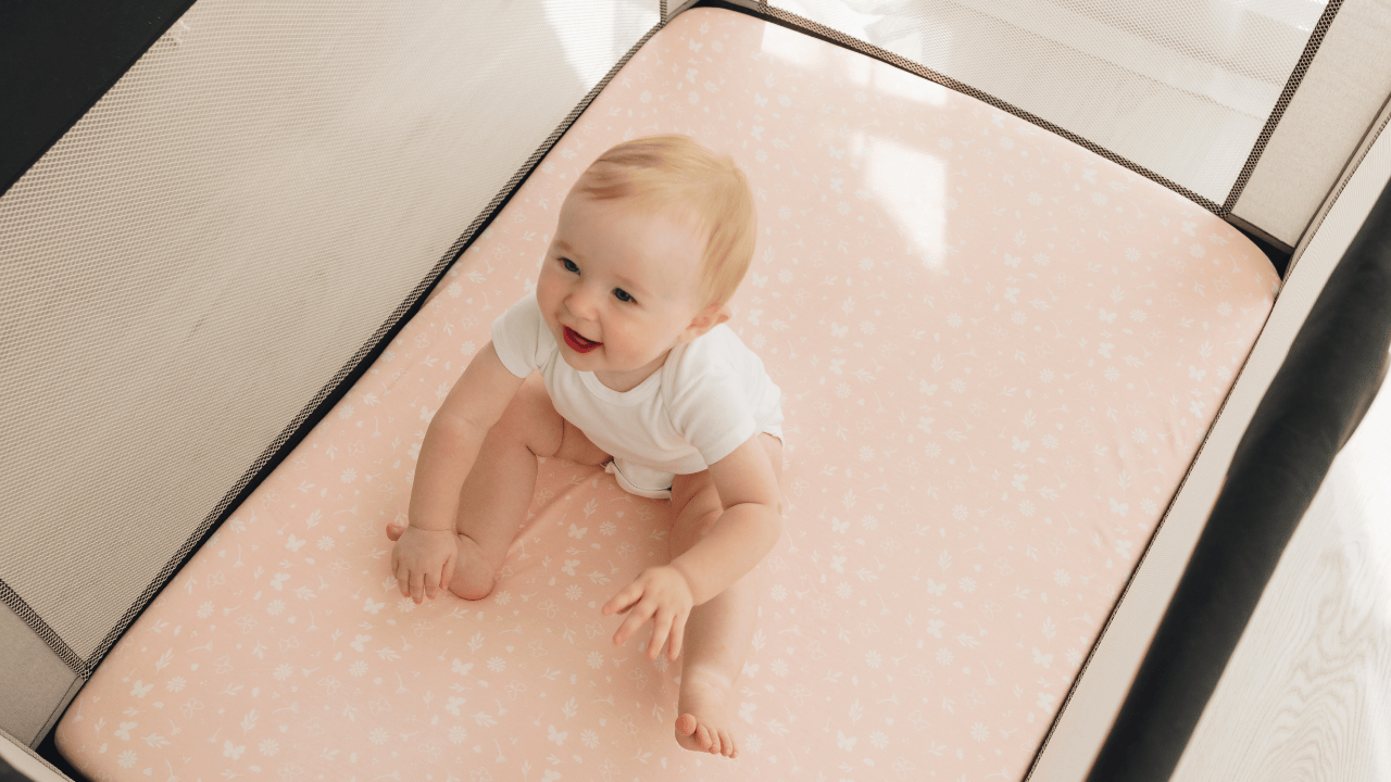 2-Pack Isla [Protect+] Waterproof Mini Crib Sheets 29357878182074