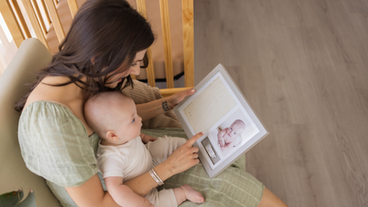 Noel Baby Handprint & Footprint Keepsake Frame 29421505904826