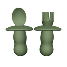 Load 3D model into Gallery viewer, 2-Sets Lil’ Prep Baby Fork &amp; Spoon
