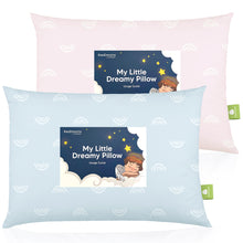 Load image into Gallery viewer, 2-Pack Toddler Pillows Without Pillowcase (Pastel Rainbow)
