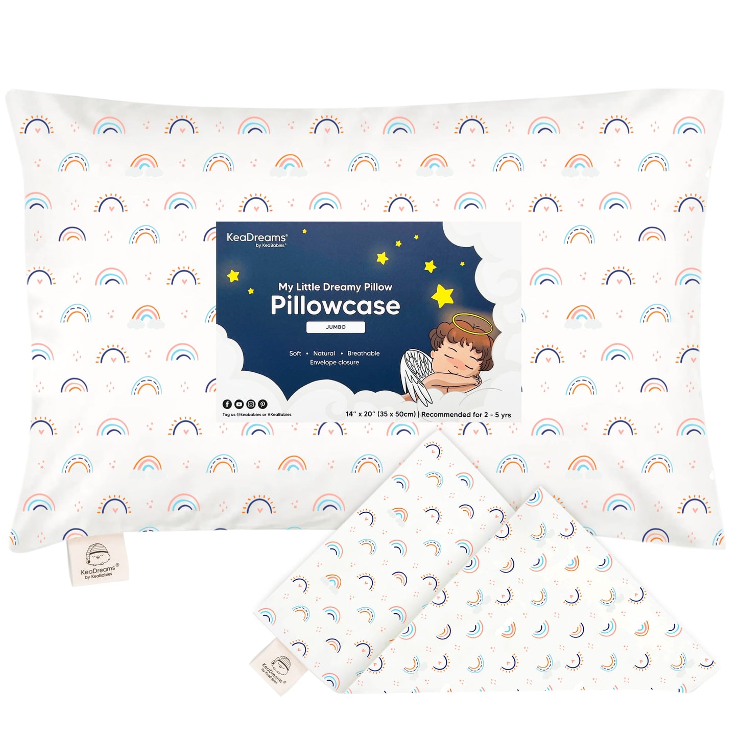 Jumbo Toddler Pillowcase 14X20" 25488099803322
