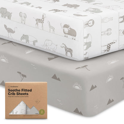 Soothe Fitted Crib Sheet 25451480219834