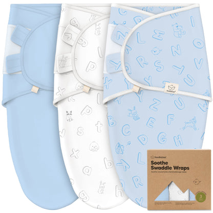 3-Pack Soothe Swaddle Wraps 25530768097466