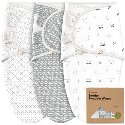 3-Pack Soothe Swaddle Wraps 25530767573178