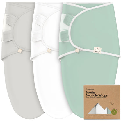 3-Pack Soothe Swaddle Wraps 25530780123322
