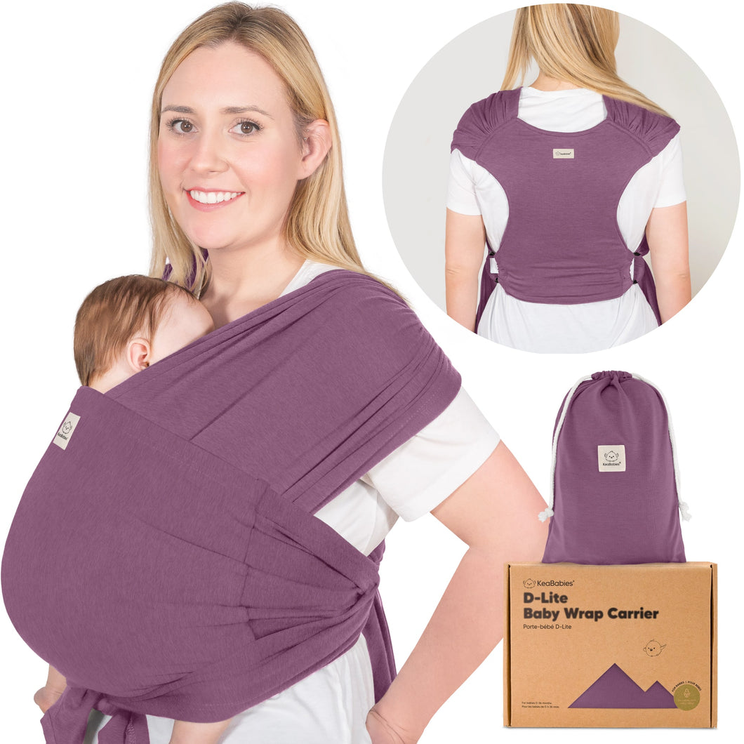 D-Lite Wrap Carrier (Dark Mauve)