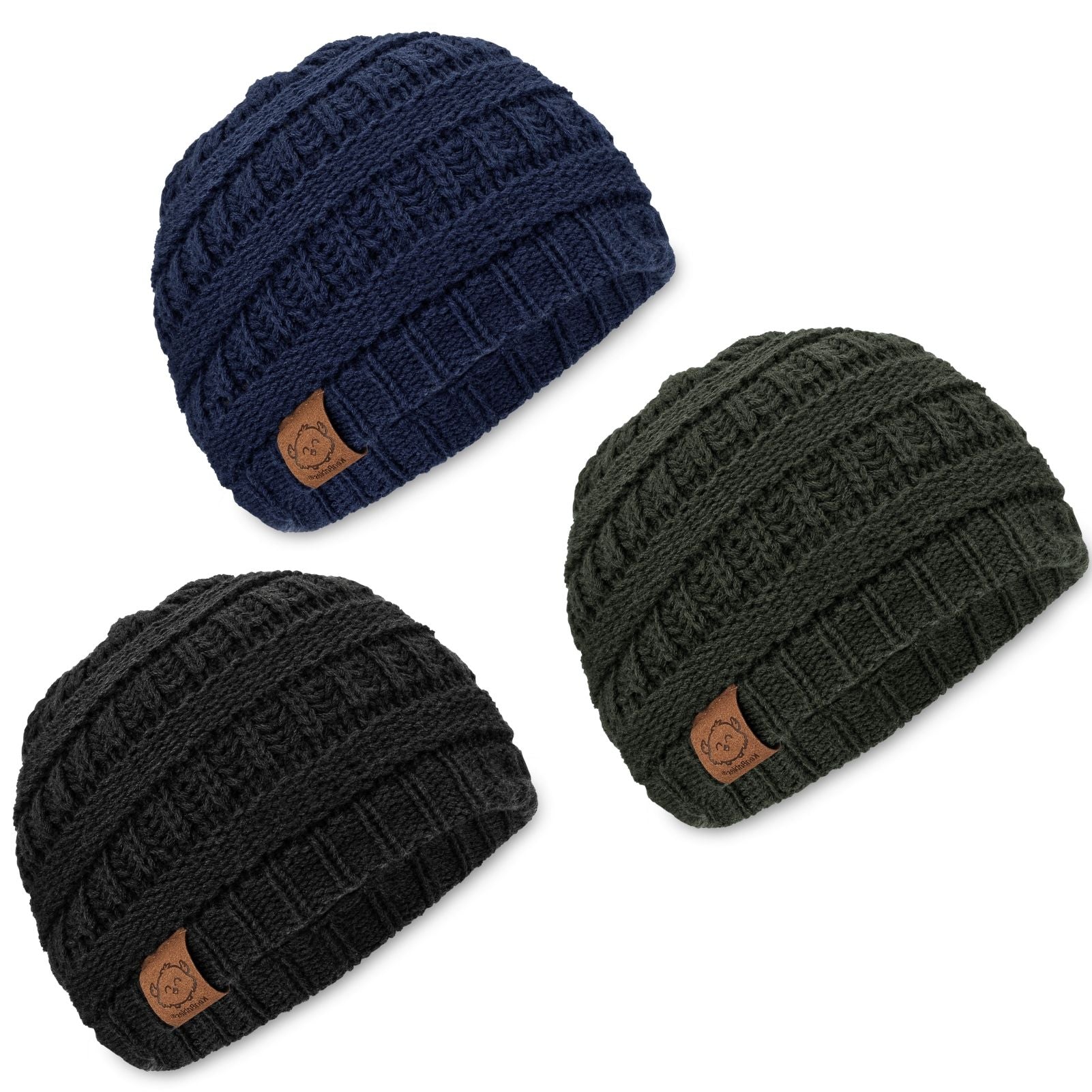 3-Pack Warmzy Baby Beanies 6810584154185