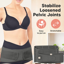 Load image into Gallery viewer, Revive 3-in-1 Postpartum Recovery Support Belt (Mystic Gray)
