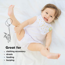 Load image into Gallery viewer, 8-Pack Organic Bandana Bibs (Girl)

