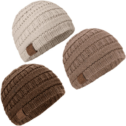 3-Pack Warmzy Baby Beanies 24525721895098