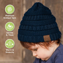 Load image into Gallery viewer, 3-Pack Warmzy Baby Beanies
