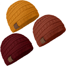Load image into Gallery viewer, 3-Pack Warmzy Baby Beanies
