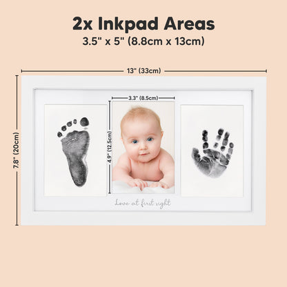 2x Inkpad Areas: 3.5" x 5" (8.8cm x 13cm), Frame size 13" (33cm)
 25097464512698