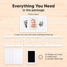Load image into Gallery viewer, Duo Clean Touch Inkless Hand &amp; Footprint Frame Kit
