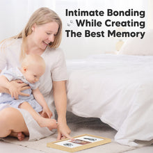 Load image into Gallery viewer, Duo Clean Touch Inkless Hand &amp; Footprint Frame Kit (Ash Wood)
