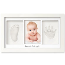 Load image into Gallery viewer, Baby Handprint &amp; Footprint Keepsake Duo Frame
