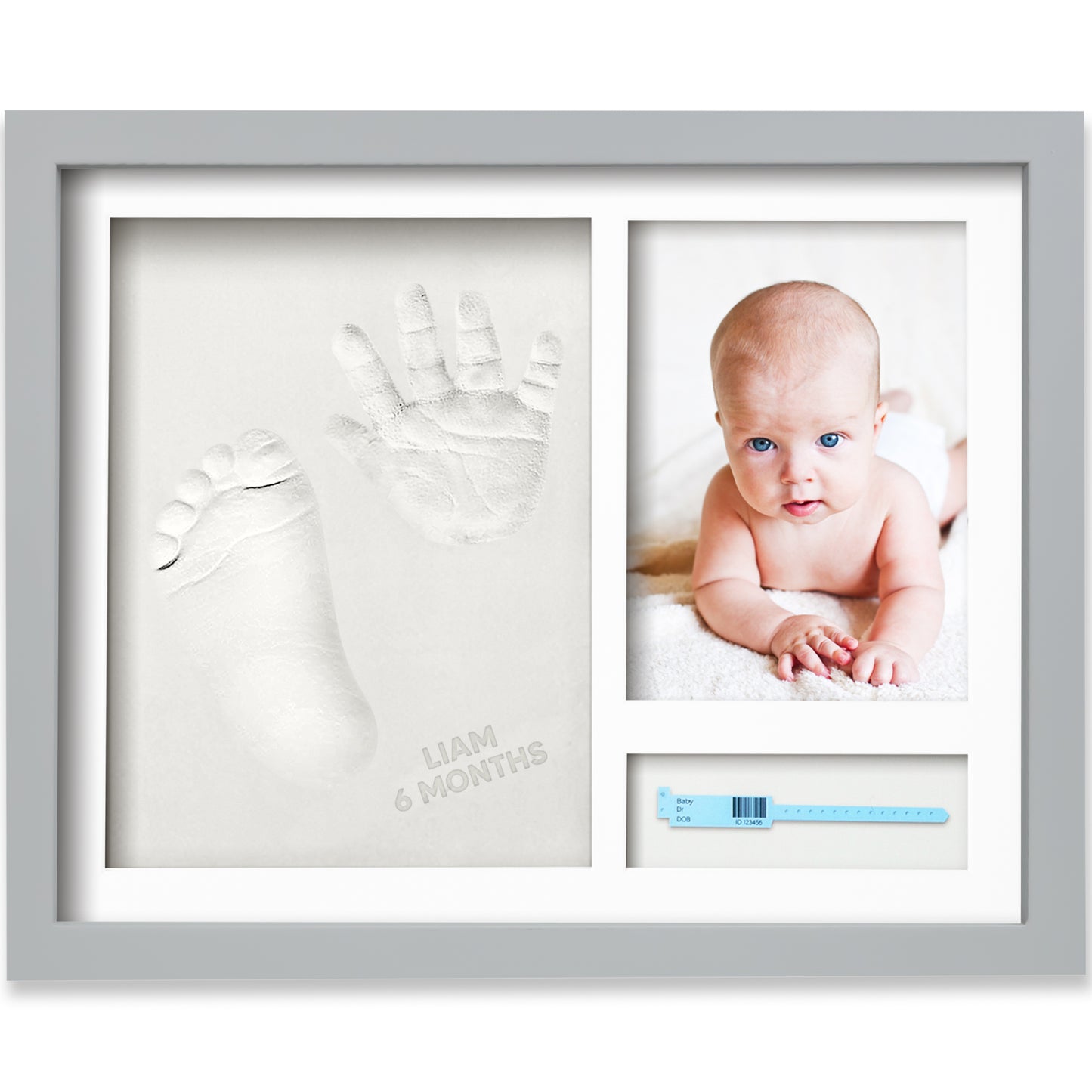 Noel Baby Handprint & Footprint Keepsake Frame 23584515719354
