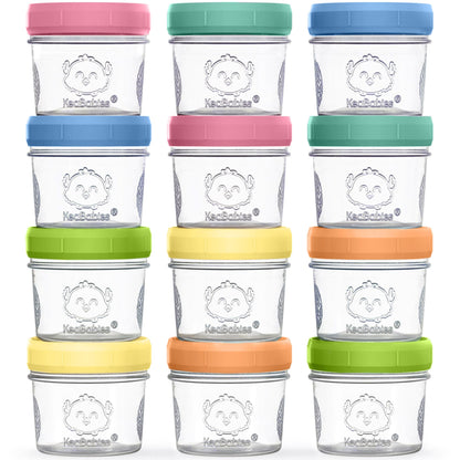 Prep Jars Baby Food Storage Glass Containers 24316057190586