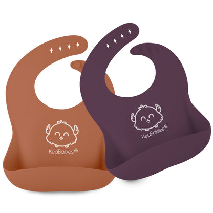 2-Pack Prep Silicone Bibs 23032722096314