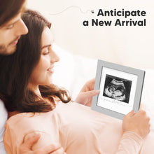 Load image into Gallery viewer, Solo Baby Sonogram Frame (Cloud Gray)
